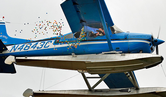 Ping Pong Ball Drop Inlet, NY